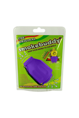 Smokebuddy Original Personal Air Filter in Purple, Compact Odor Eliminator, Front Packaging View