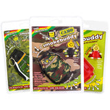 Smokebuddy Original Personal Air Filter in Camo Design, Compact for Travel, Front Packaging View