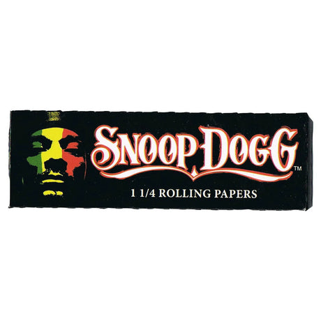 Snoop Dogg King Size Rolling Papers Pack Front View on White Background