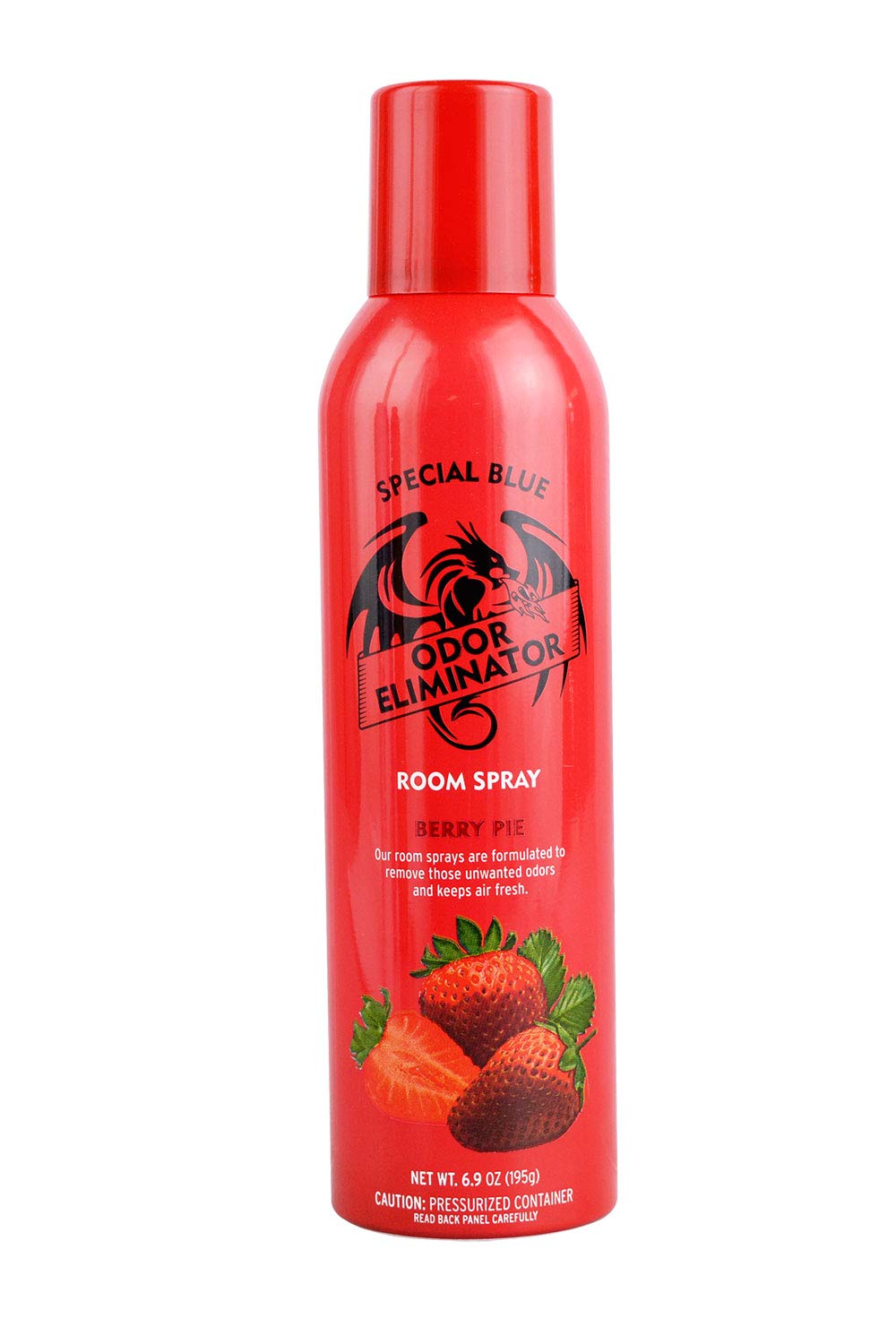 Special Blue 6.9oz Berry Scented Room Spray, Portable Odor Eliminator Front View