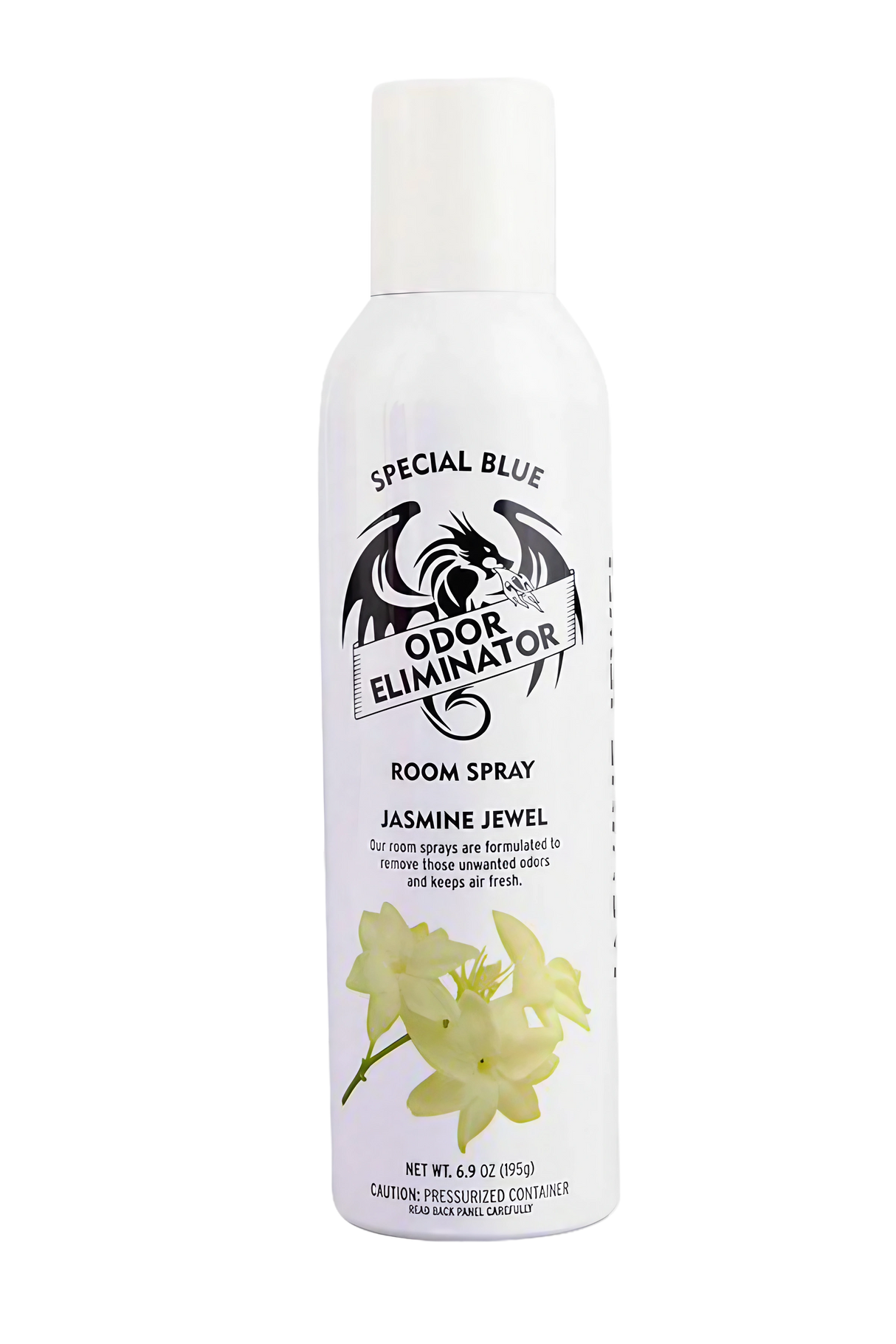 Special Blue 6.9oz Jasmine Jewel Room Spray, compact and portable design with fresh scent