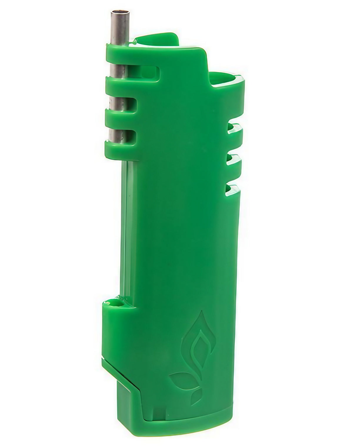 Hemplights Spooly in Light Green - BIC Mini Lighter Case with Hemp Wick & Poker