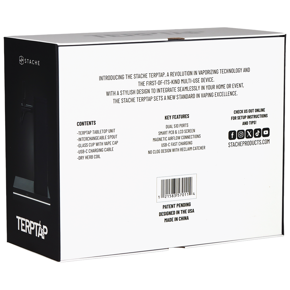 Stache Products Terp Tap Portable Vaporizer | 3000mAh