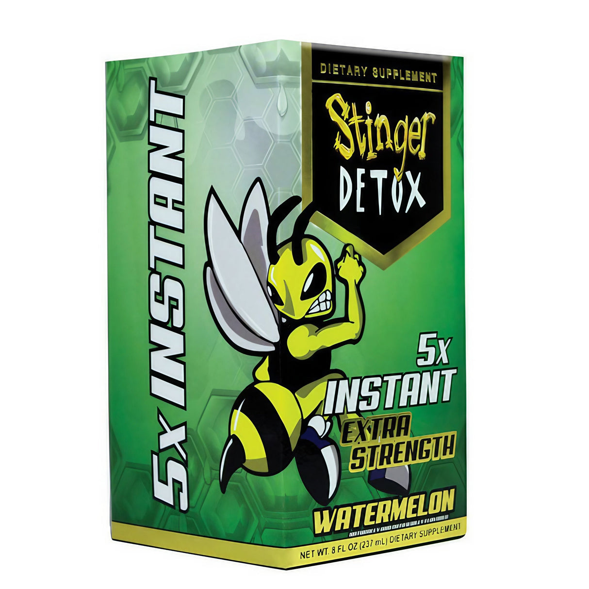 Stinger Detox 5X Instant Watermelon Flavor Cleanse, 8 oz, Front View