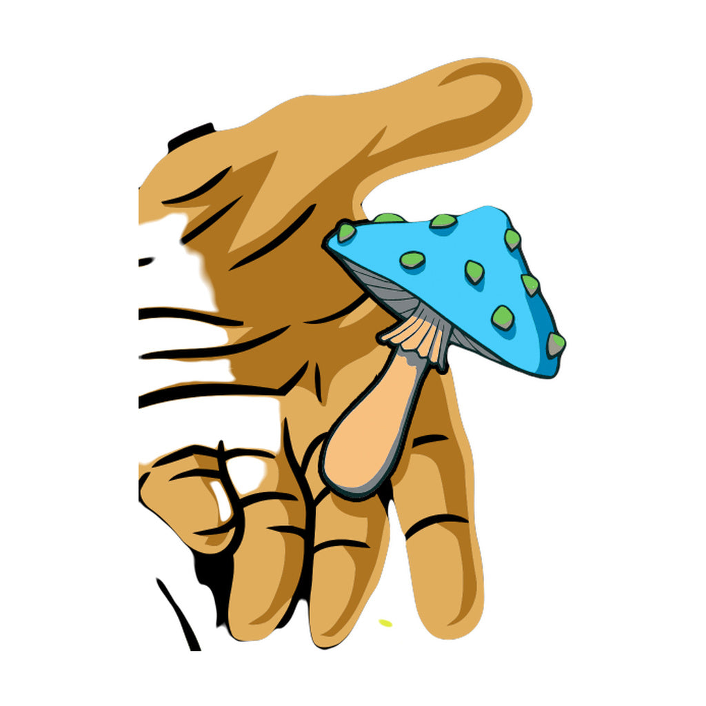 StonerDays Free Your Mind Tank featuring psychedelic mushroom graphic, unisex size