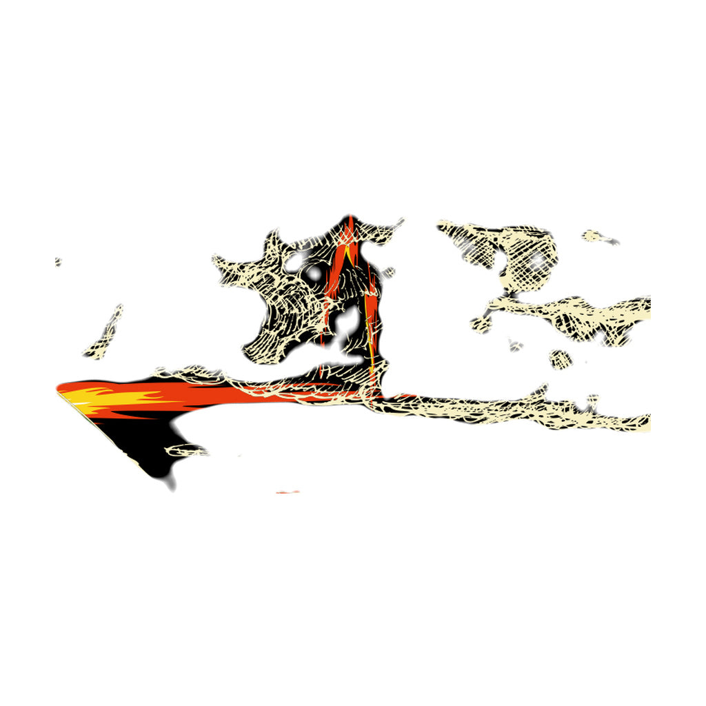 StonerDays Jet Fuel Hoodie design close-up featuring vibrant airplane and sunset graphics