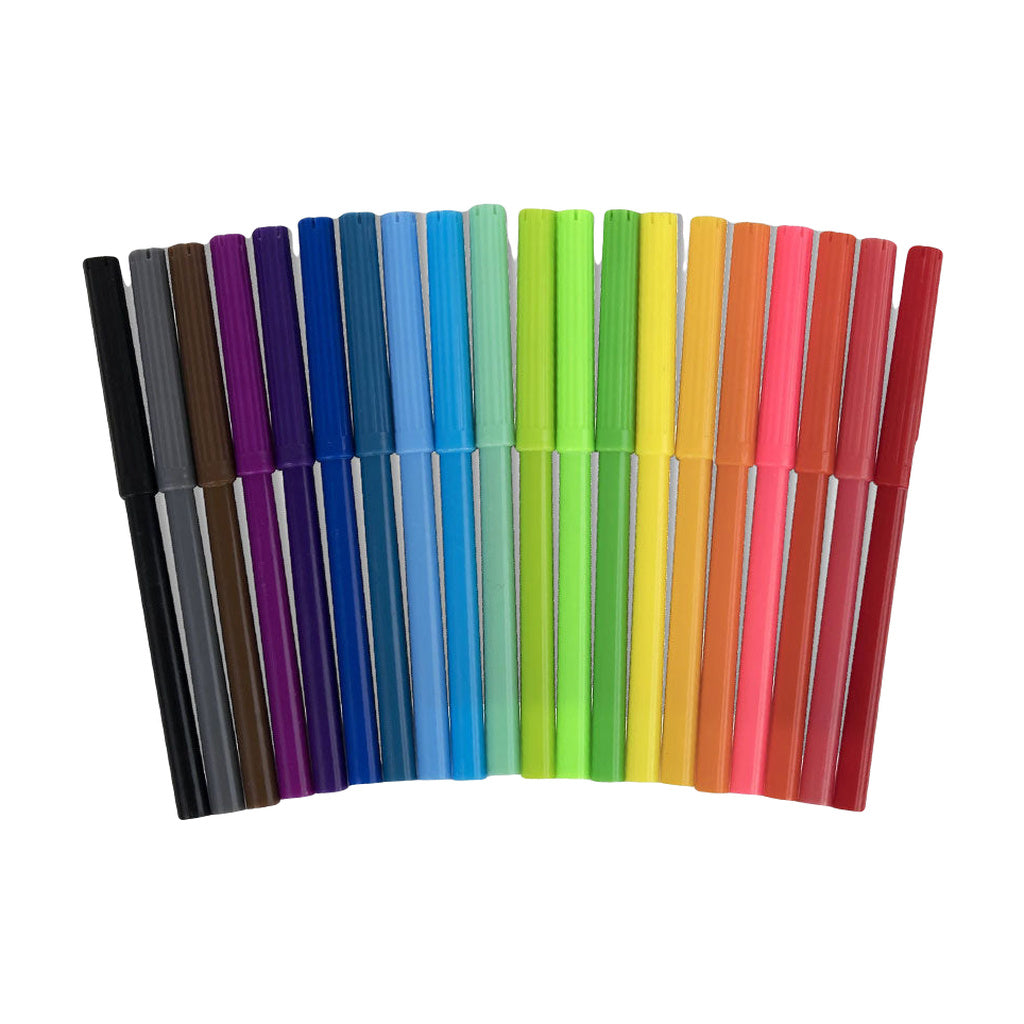 StonerDays Mandala Sunflower Creativity Mat Set with 20 Colorful Markers Included