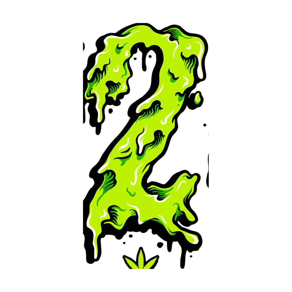 StonerDays 'This Is My 420 Shirt' white tee with green dripping 420 design, front view