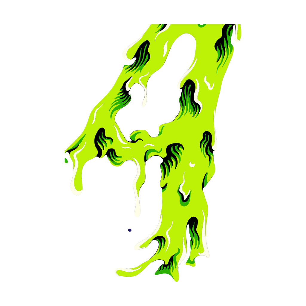 StonerDays 420 Tank Top with vibrant green slime design on black background