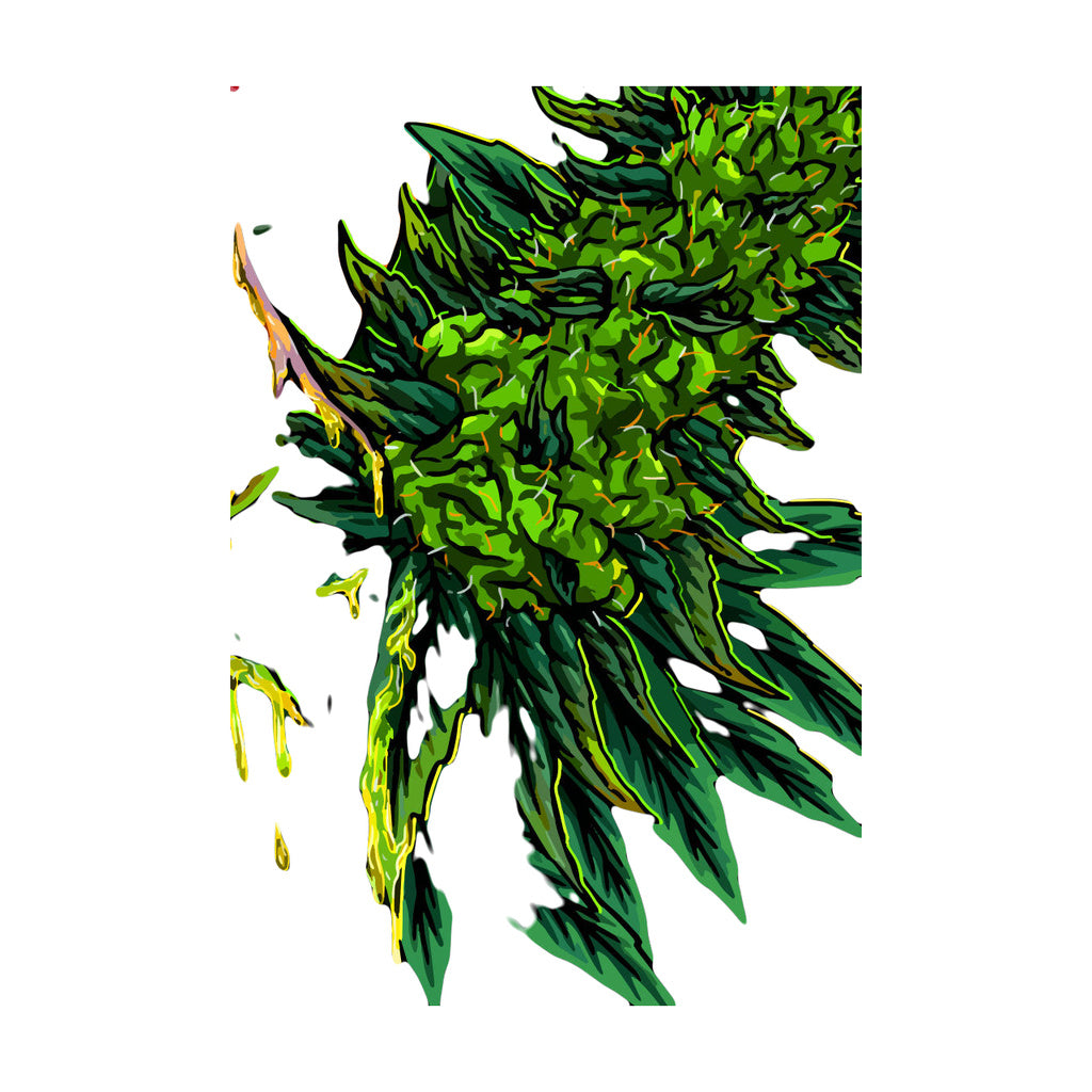 StonerDays Venom Og Men's Tank with vibrant cannabis leaf design, made from cotton blend