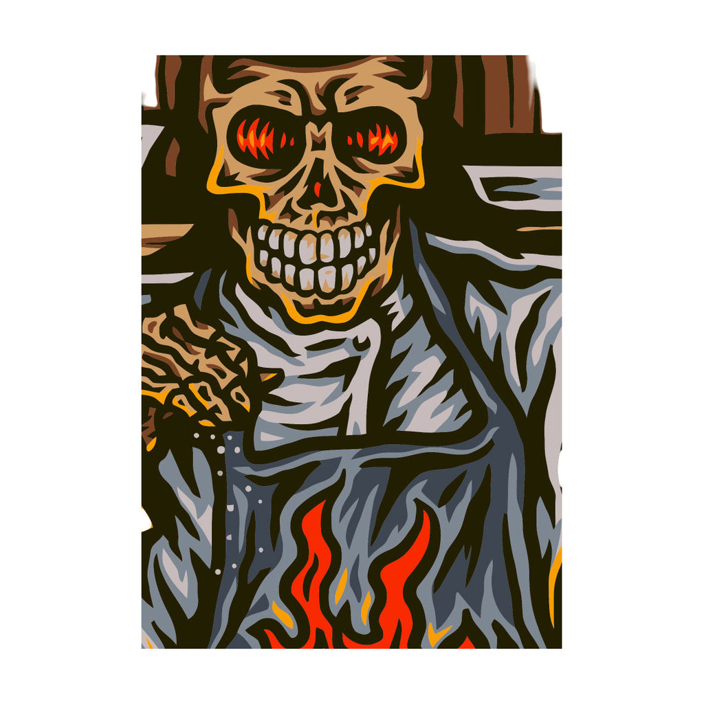 StonerDays Wake N Bake T-Shirt in Blue Tie Dye with Bold Graphic, Comfortable Cotton