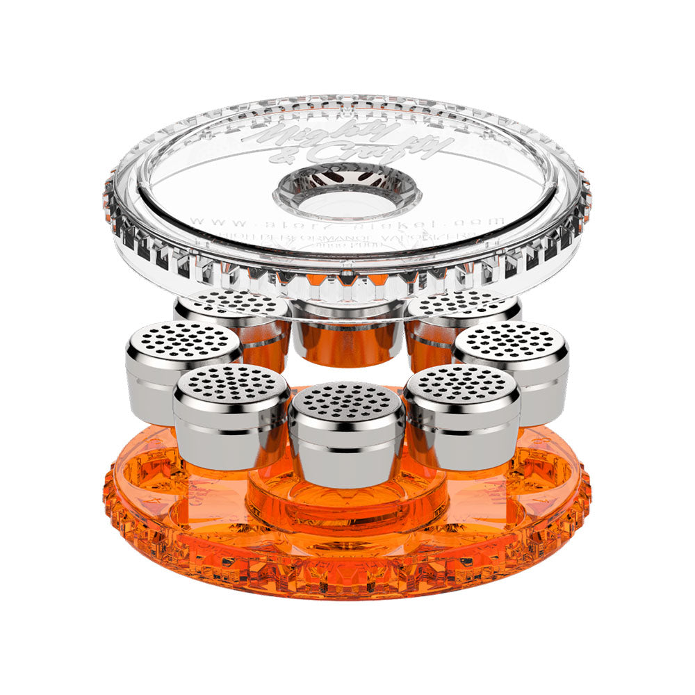 Storz & Bickel Dosing Capsule Magazine with 8 Slots, Portable Design, Top View