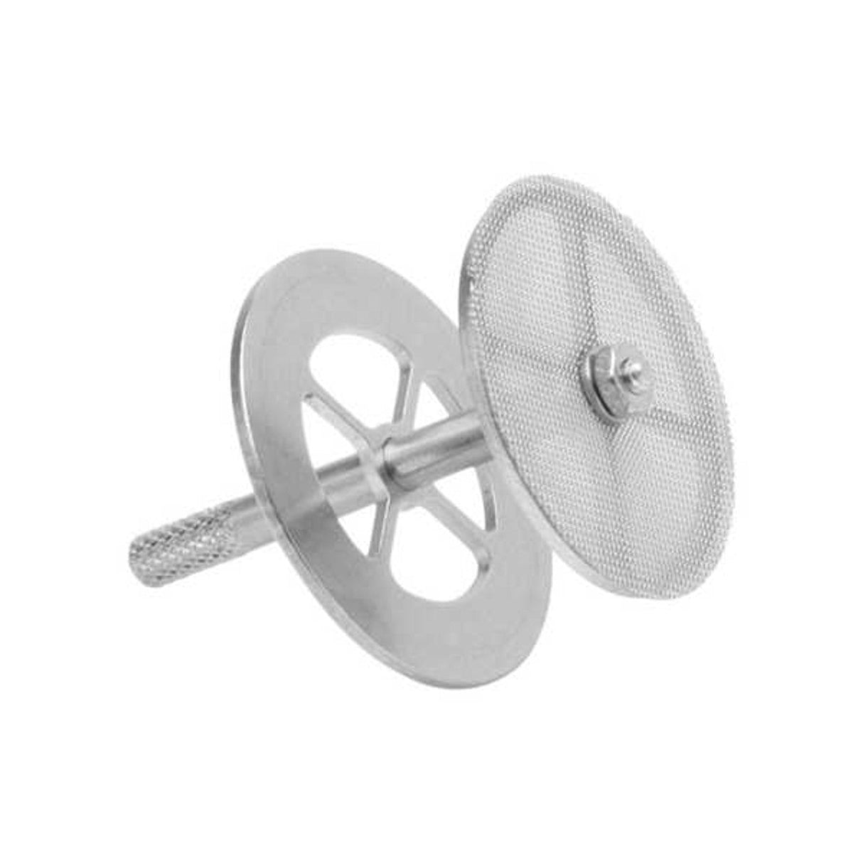 Storz & Bickel Solid Valve Filling Chamber Insert, high-quality vaporizer part, angled view on white