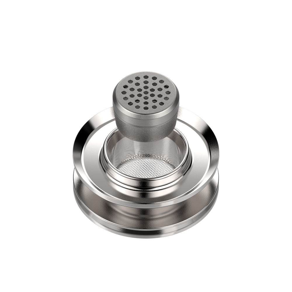 Storz & Bickel Volcano Classic Dosing Capsule Adapter, Borosilicate Glass, Top View