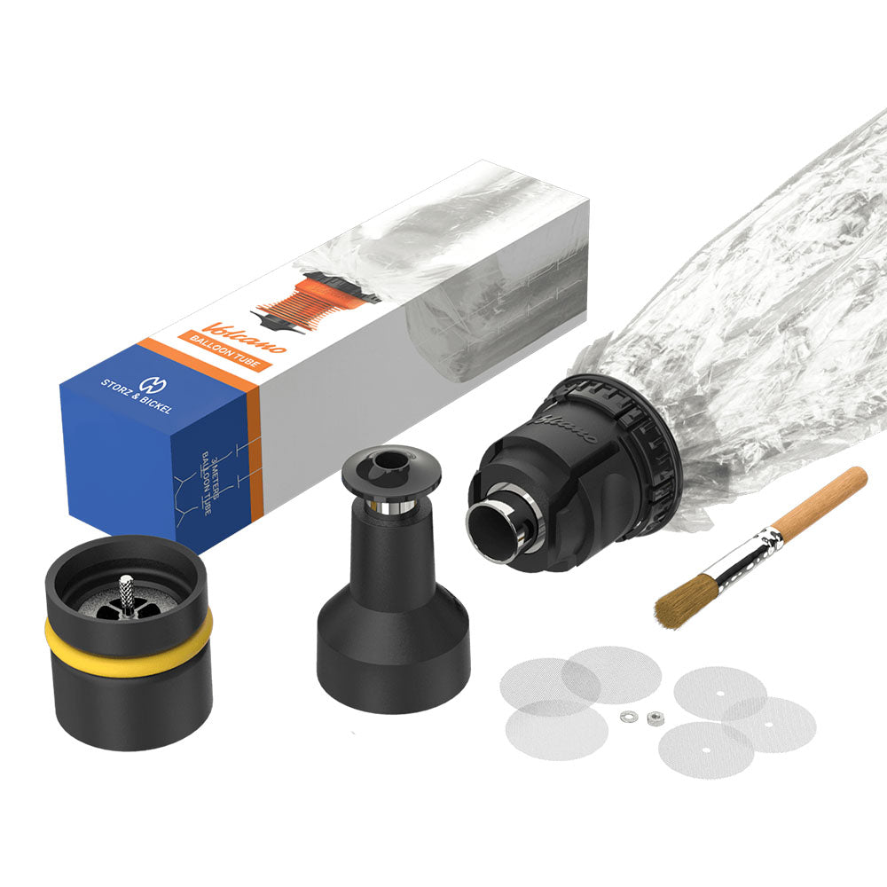 Storz & Bickel Volcano Classic Vaporizer Solid Valve Set with accessories on white background