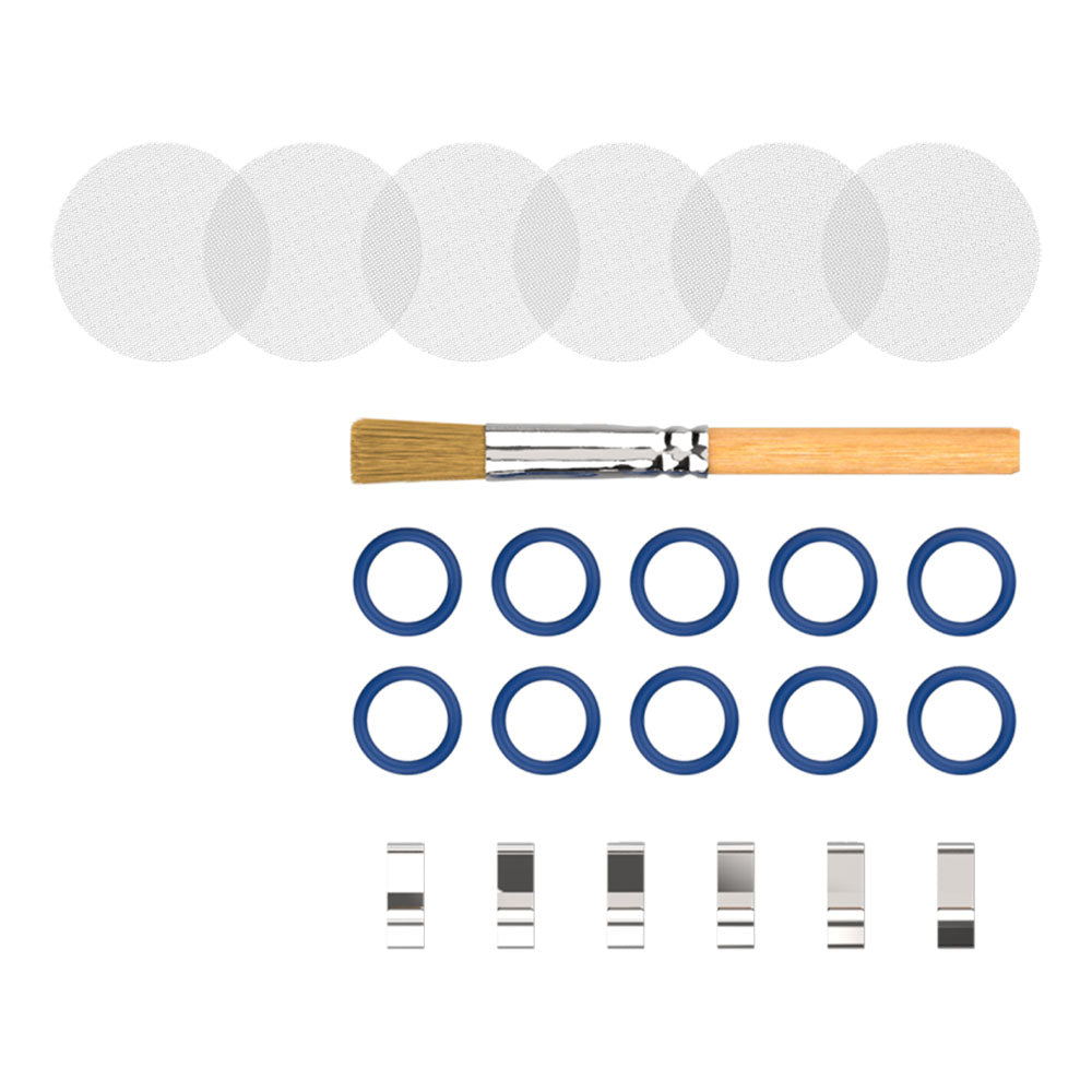 Storz & Bickel Volcano Classic Wear & Tear Set with Brushes and Rings - Top View
