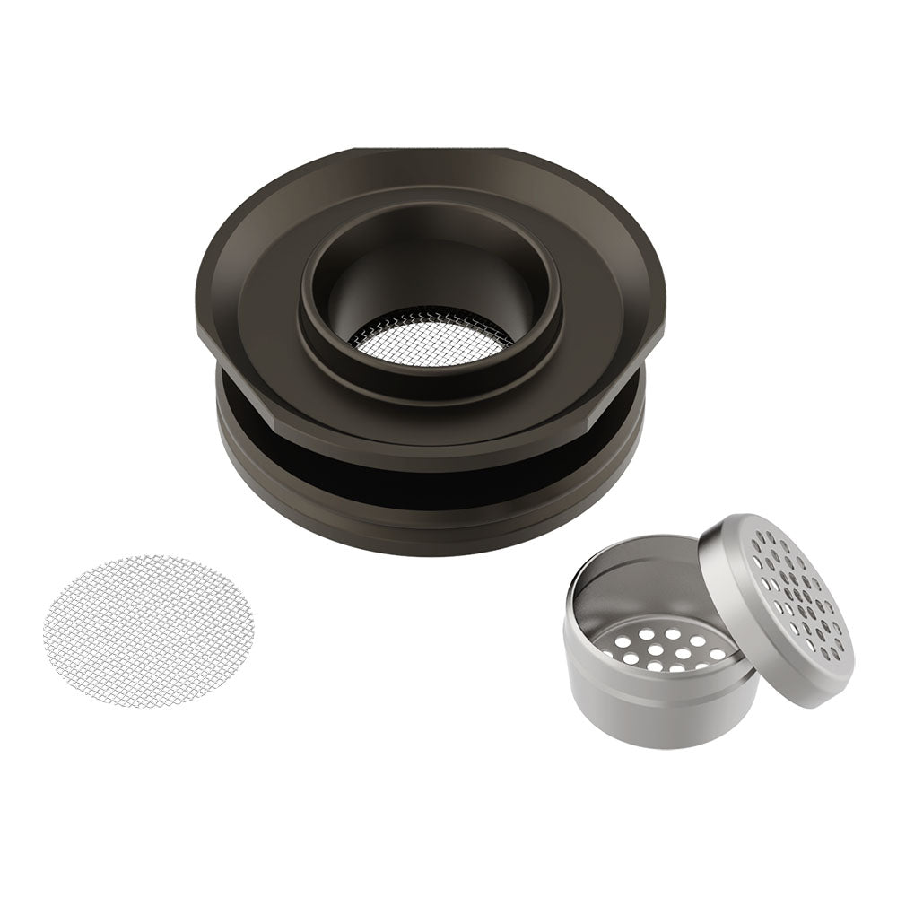 Storz & Bickel Volcano Hybrid Dosing Capsule Adapter set, top view on white background