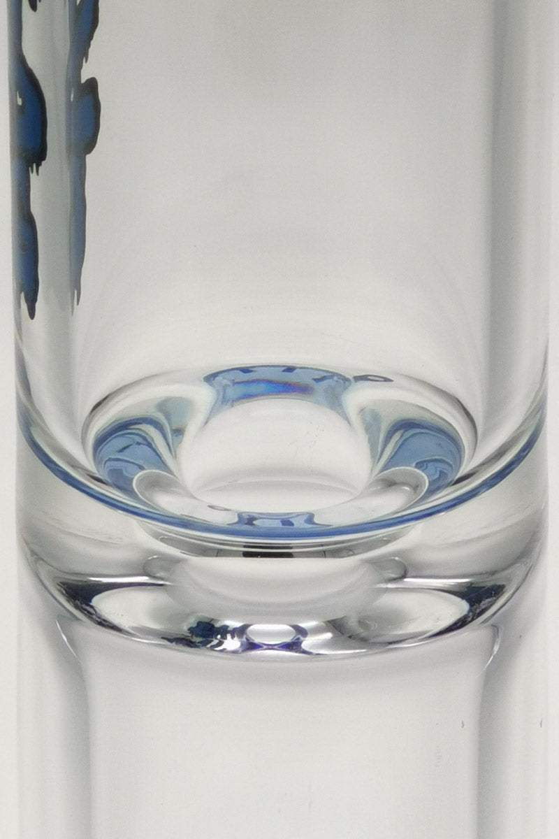 Close-up of TAG 10" Honeycomb Bong with Spinning Splash Guard, 50x5MM, 14MM Female Joint