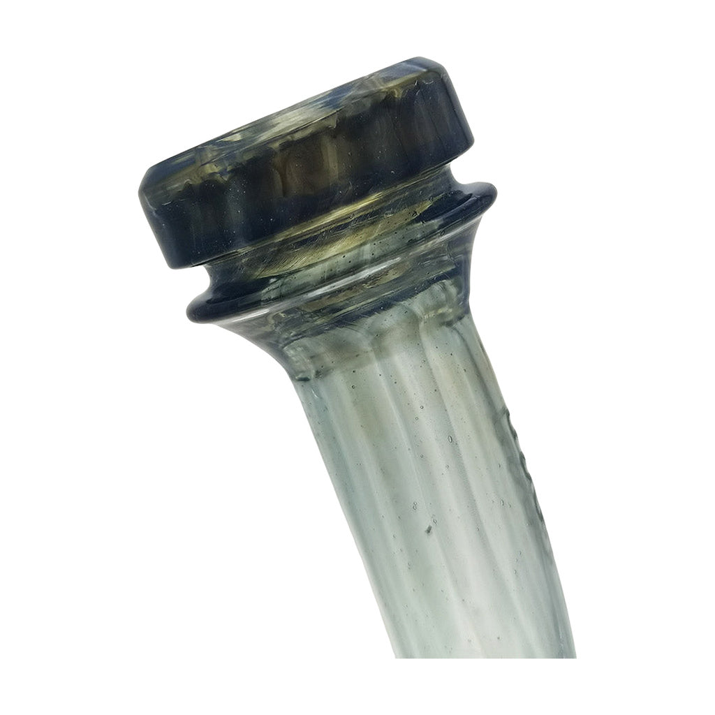 Close-up of TAG 14MM Female Joint on 12" Faberge Egg Klein Incycler with Slyme accents