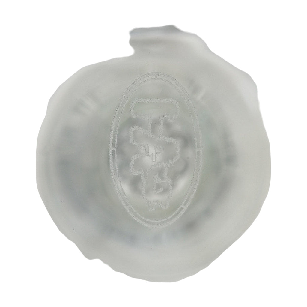 TAG 14" Beaker Bong with 8 Arm Tree Percolator, Top View, 50x7MM Thick Glass, 18/14MM Downstem