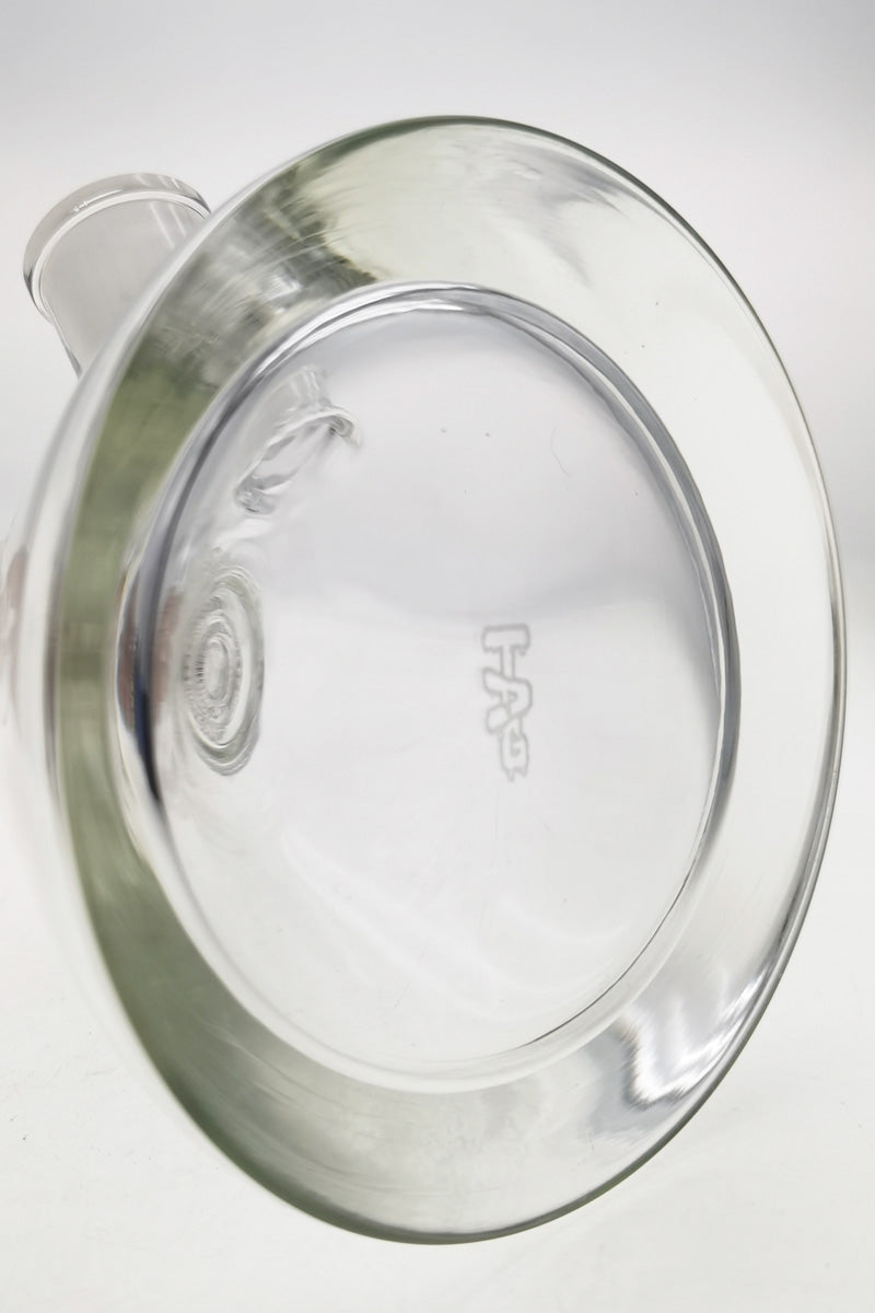 Top view of TAG 14" Beaker Bong with Super Slit UFO Percolator and Thick Glass