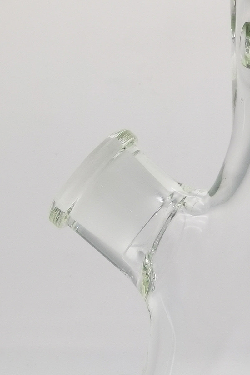Close-up of TAG 16" Beaker Bong 50x9MM with 18/14MM Quartz Downstem