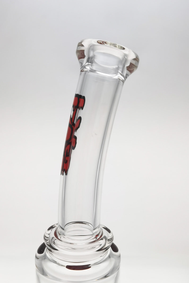 Thick Ass Glass 16" Double Honeycomb Bong with Spinning Guard in Clear View