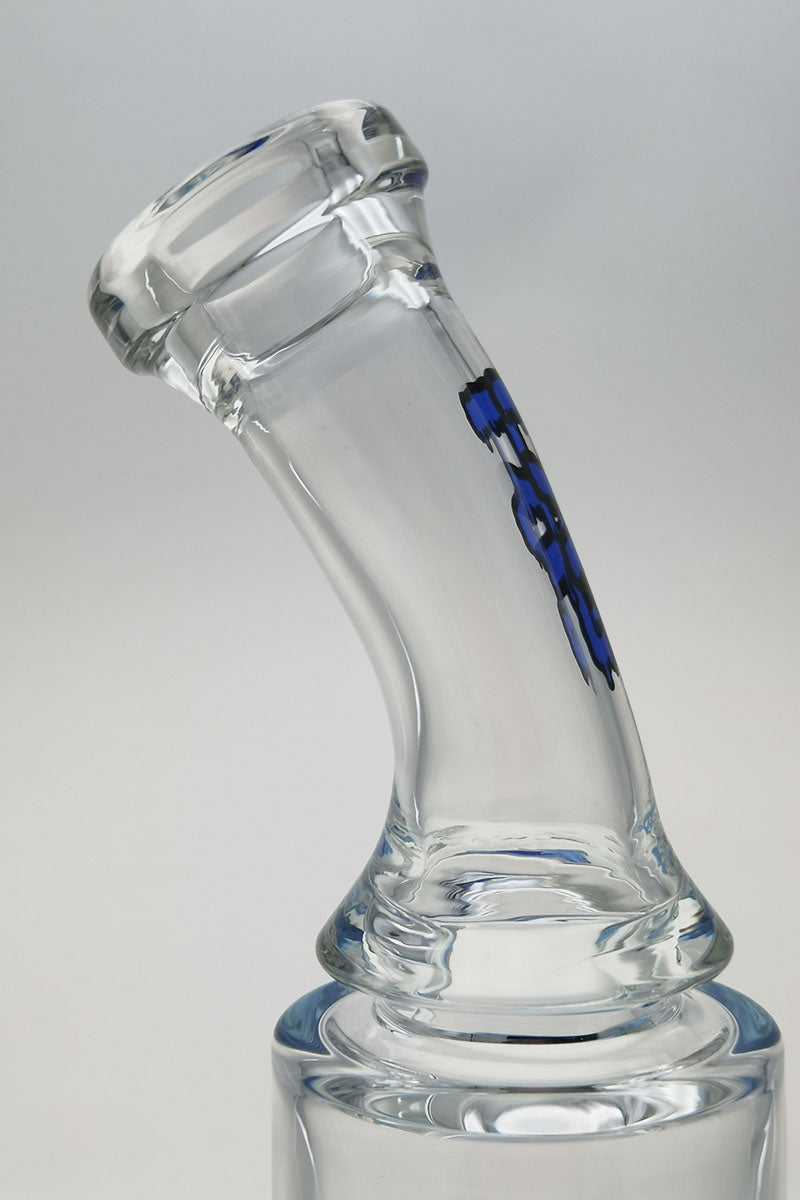 TAG 16" Bent Neck Bong with Double Honeycomb & Spinning Splash Guard, 18MM Female