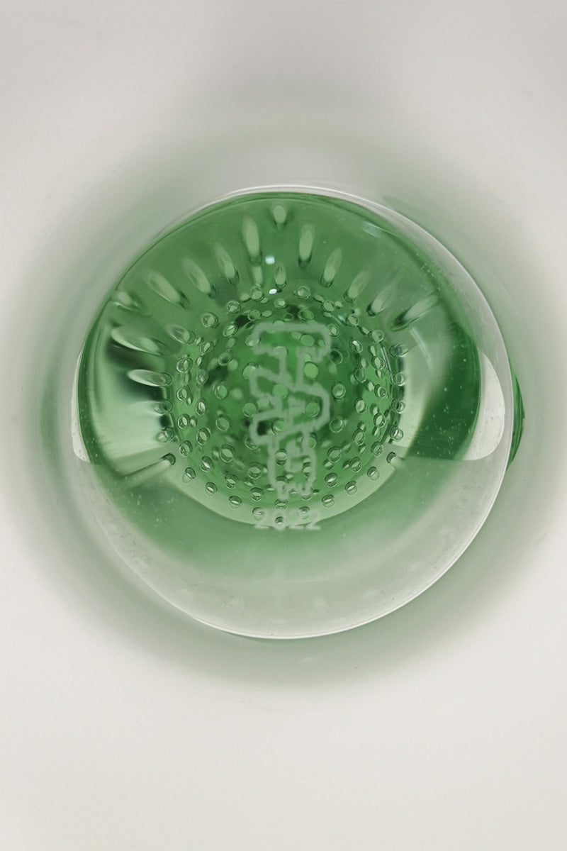 TAG 16" Bong Base View Showing Double Honeycomb & Spinning Splash Guard