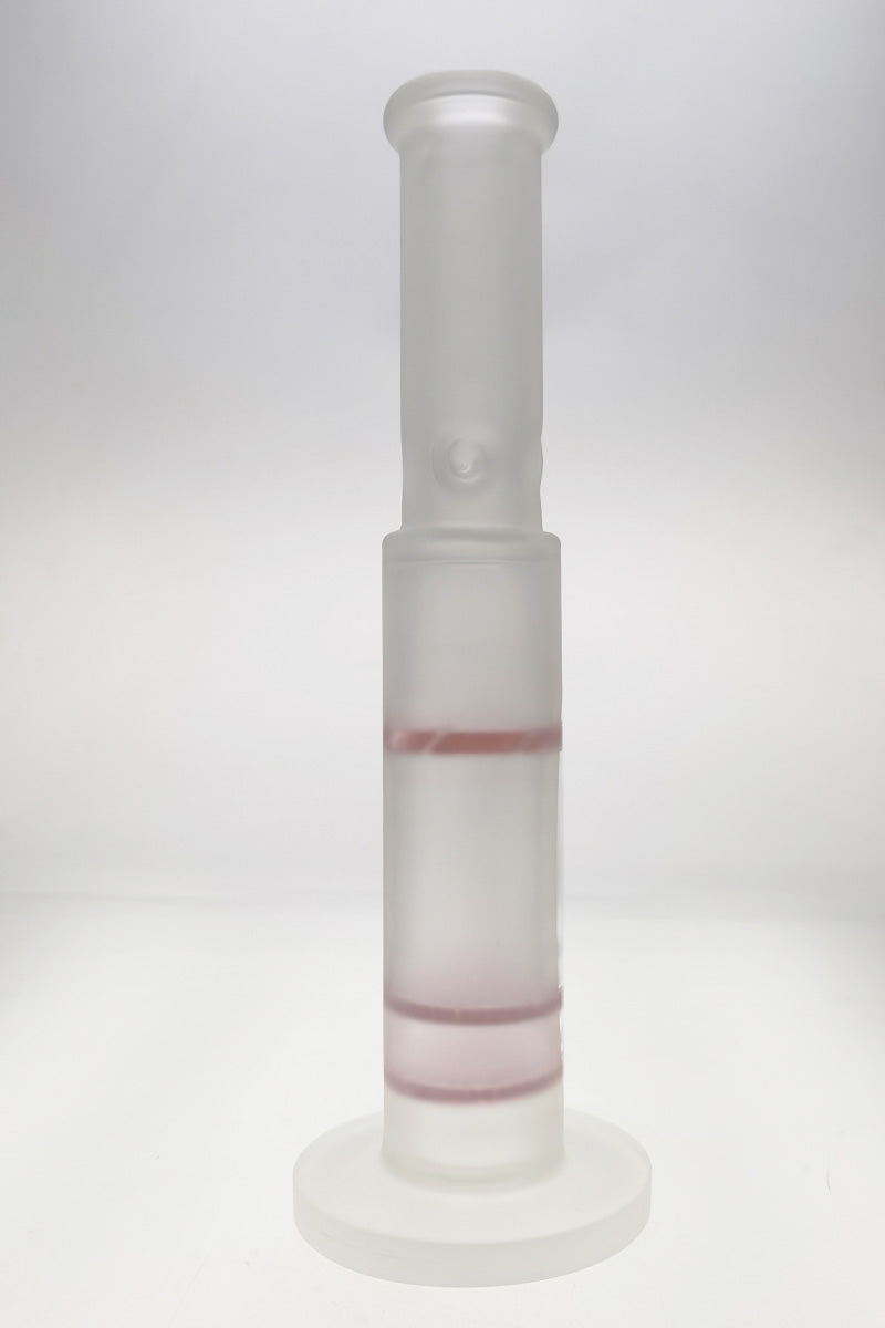 Thick Ass Glass 16" Quartz Bong with Double Honeycomb & Spinning Guard, Clear View