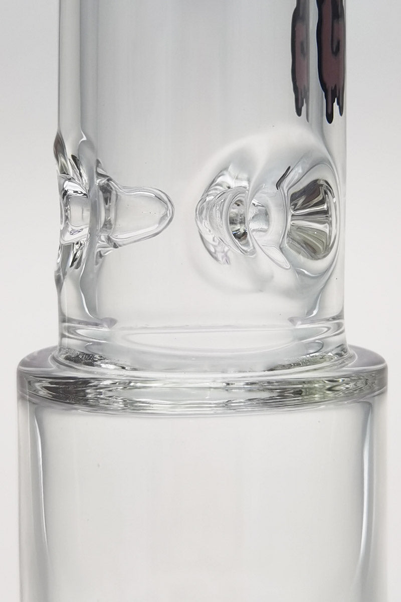 TAG 16" Bong Close-Up Showing Double Honeycomb & Spinning Splash Guard