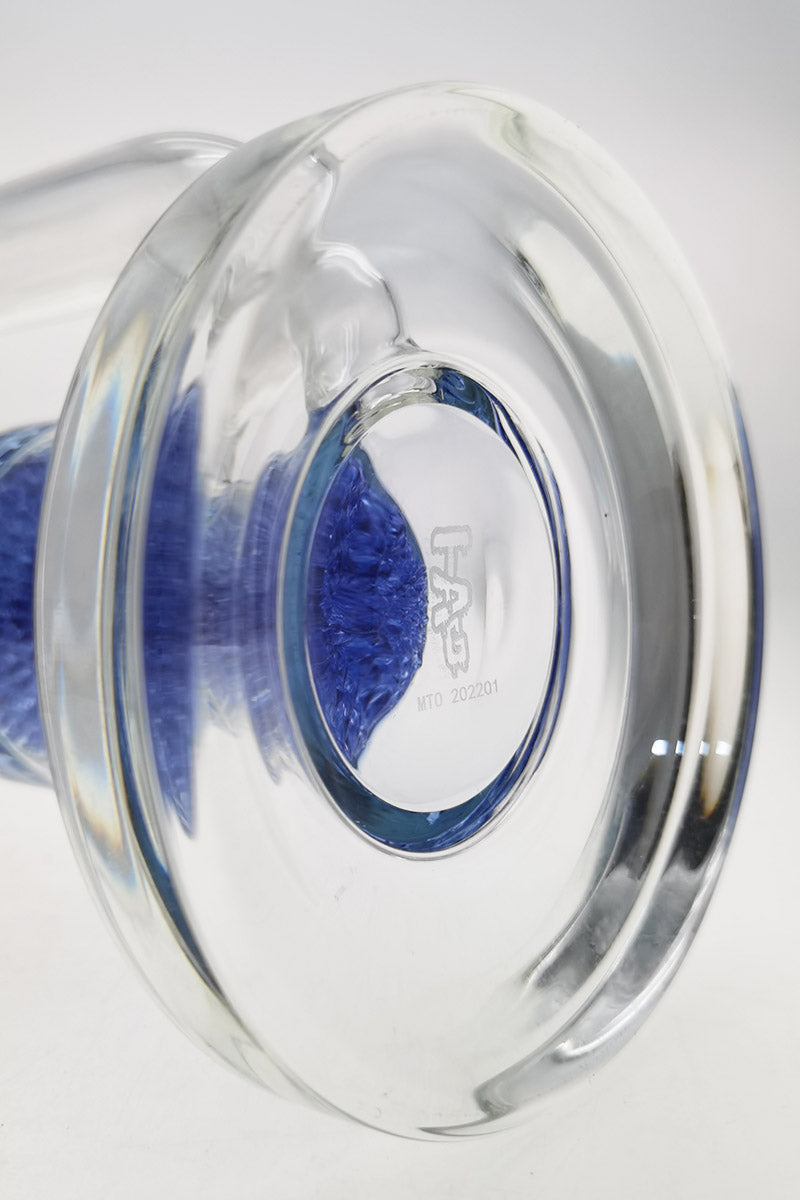 TAG 16" Tie Dye Double Netted Disc Diffuser, 50x7MM, 18MM Female Joint, Close-Up