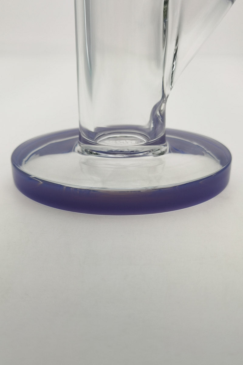 TAG 16" Straight Tube Bong with Thick 9mm Glass and Reinforced 18/14MM Downstem