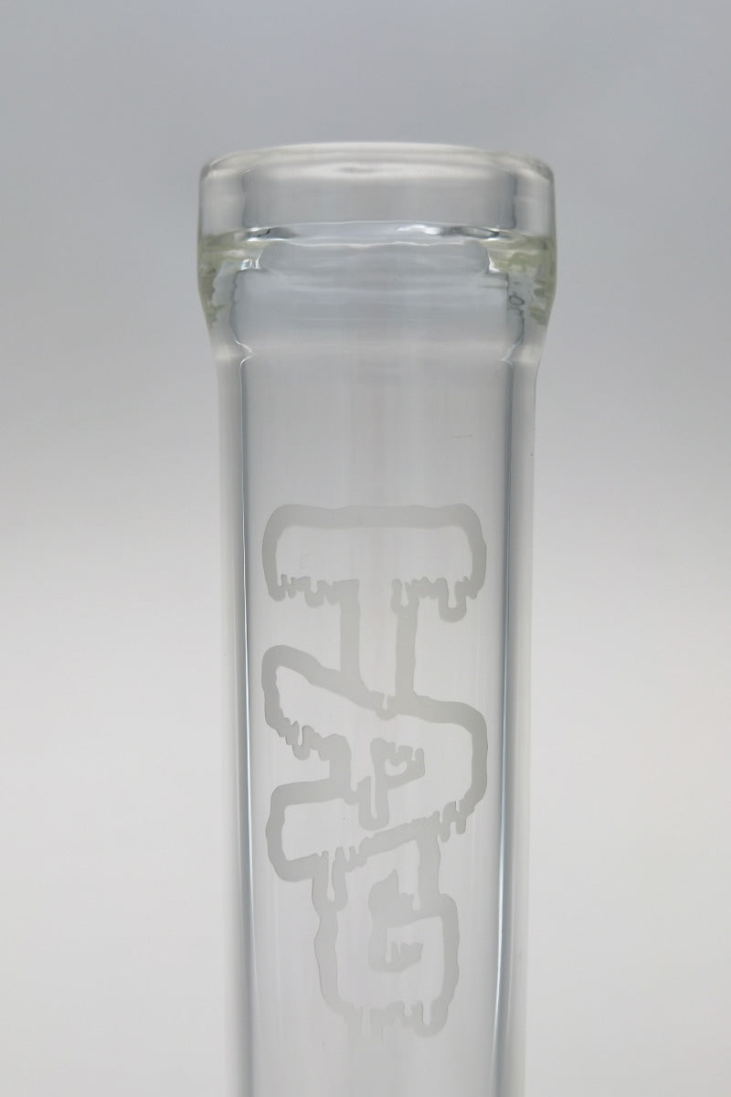 TAG 16" Super Slit Inline Bong with Helical Dome Splash Guard, 18MM Female Joint