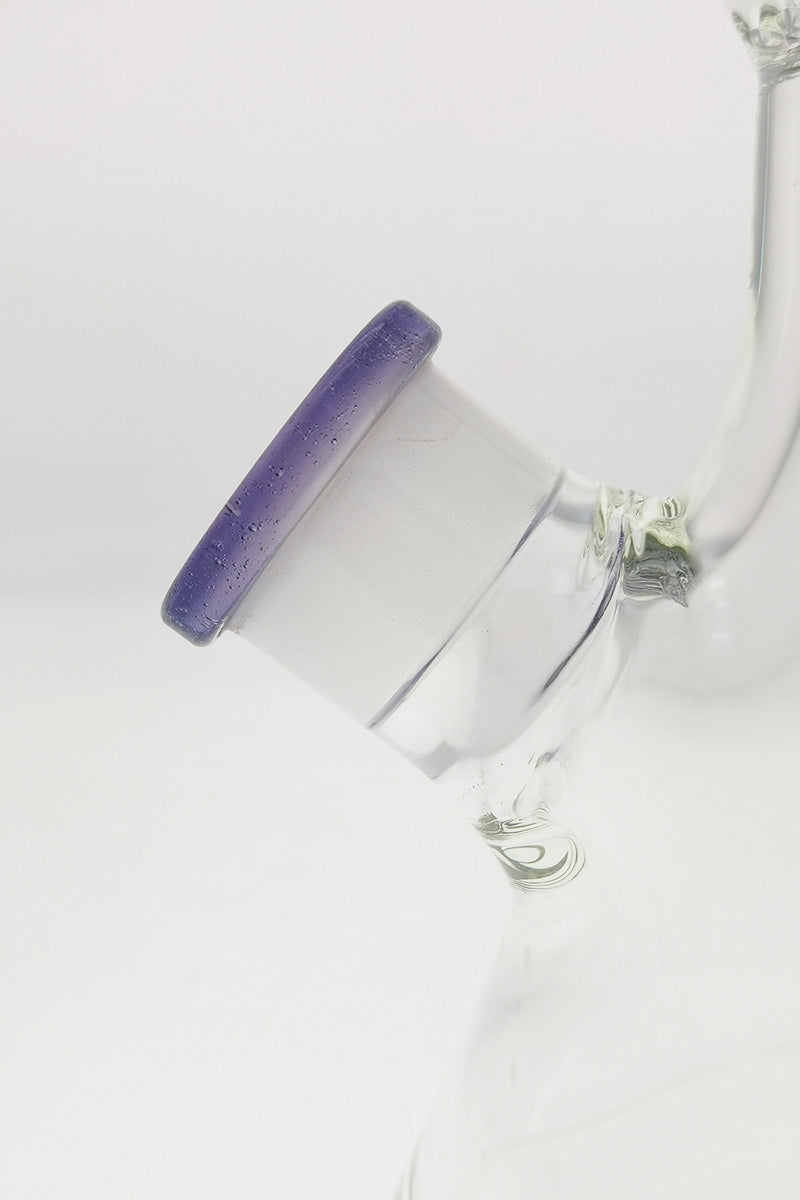 Close-up of TAG 17" Beaker Bong 50x7MM with 16-Arm Tree Percolator and 28/18MM Downstem