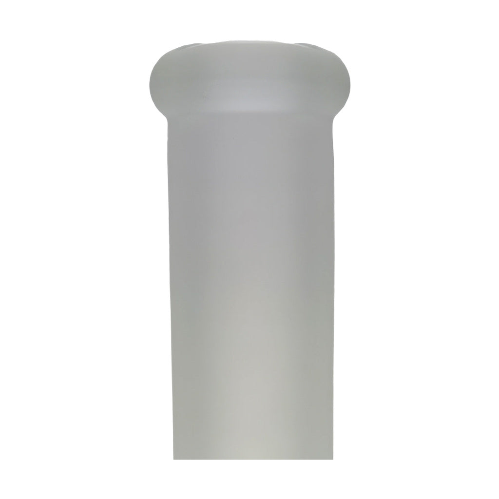 TAG 19" Rasta Double Showerhead Bong with Helical Dome Guard, 50x7MM, Front View