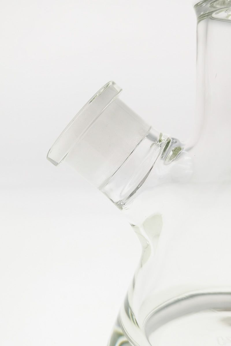Close-up of TAG 19" Beaker Bong with Fixed Super Slit Bellow UFO Percolator and Thick 7mm Glass