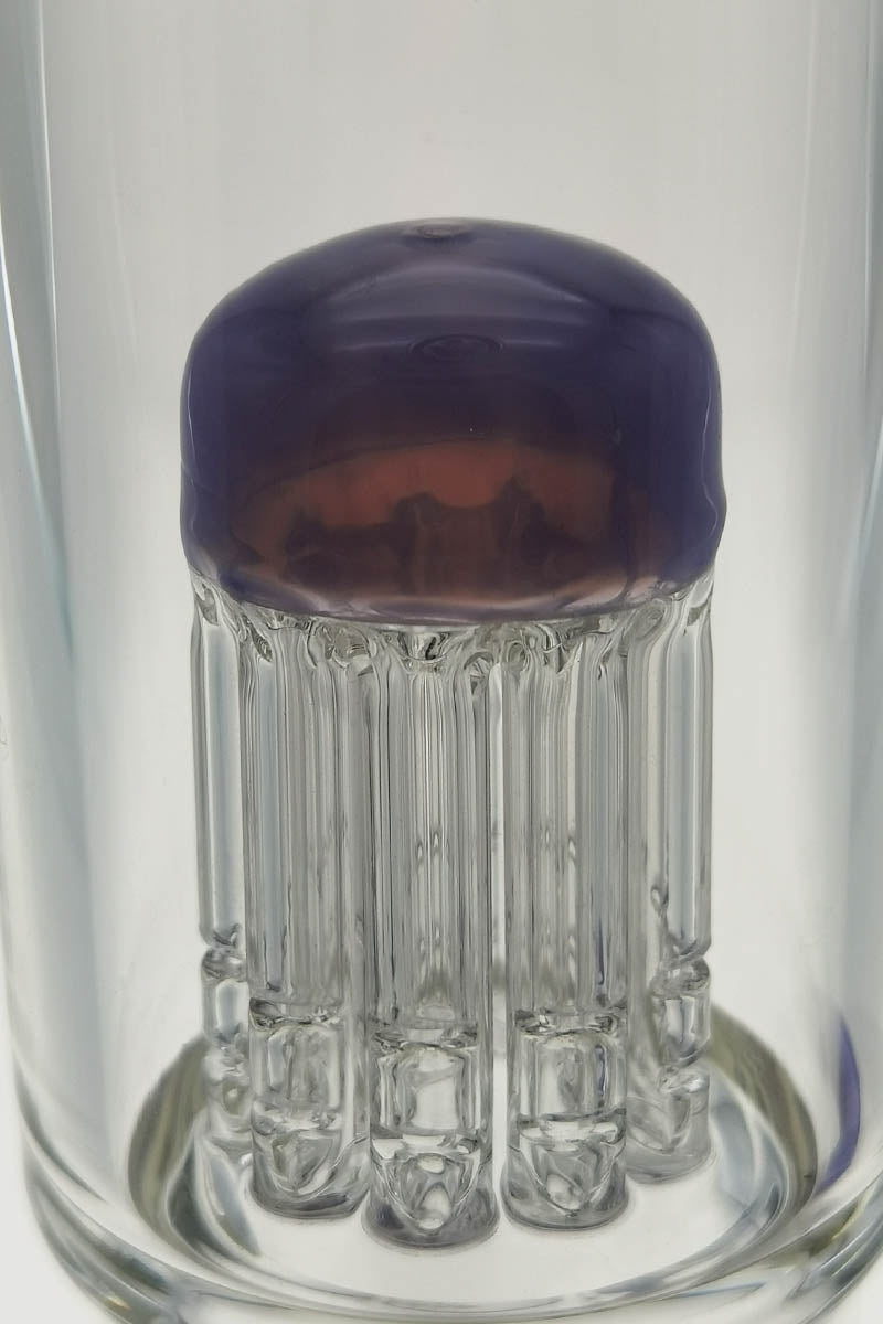 Close-up of TAG 19" Bong with Multiplying Inline & 12 Arm Tree Percolator