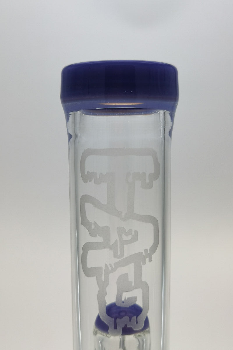 TAG 19" Bong with Inline to Tree Percolator and Thick Glass - Front View