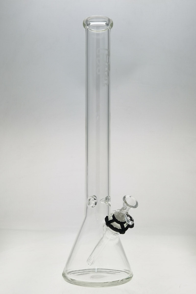 Thick Ass Glass Durable 20" Beaker Bong with Sandblasted Logo Design