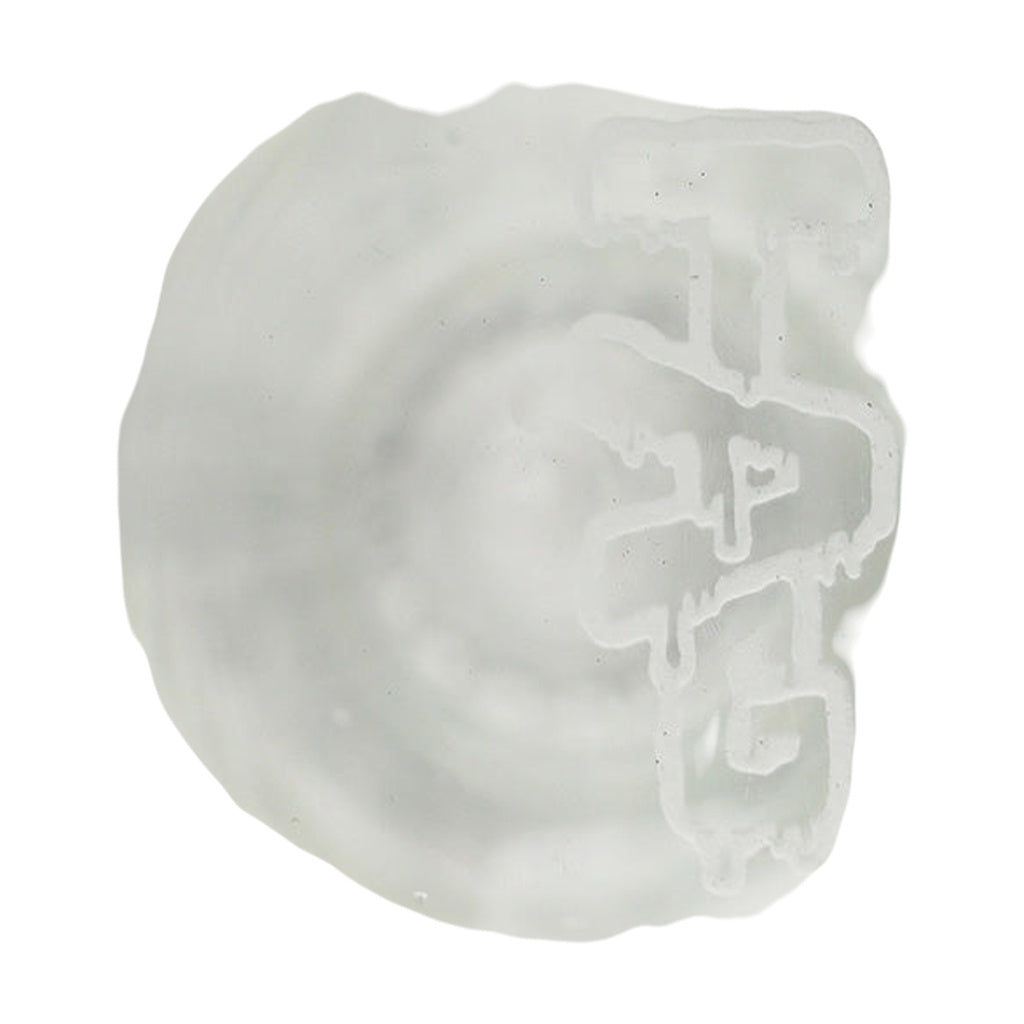 Close-up of TAG logo on 20" Double Fixed 16 Arm Tree Beaker Bong, 50x7MM thick glass