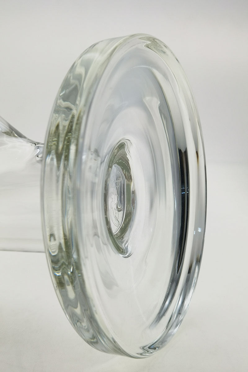 TAG 20" Straight Tube Bong 50x7MM Bottom View Showing Thick Base