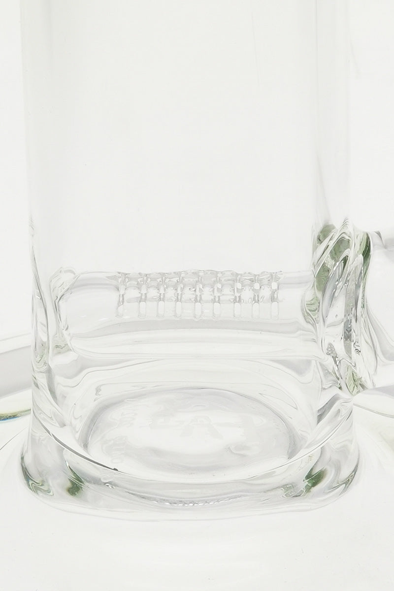 TAG 20" Bong with Super Slit Inline Percolator, 50x5MM Glass, 18MM Female Joint - Close-up