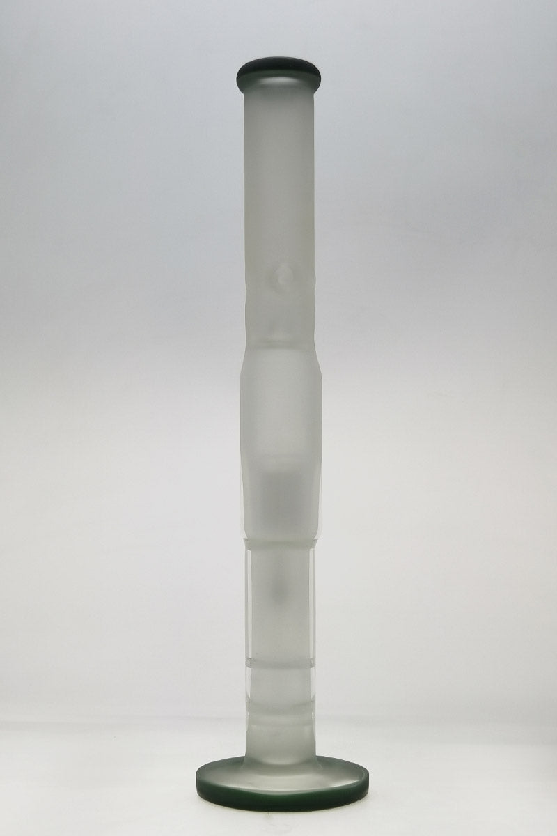 TAG 22" Double Honeycomb to Tree Percolator Bong Front View on Seamless White Background