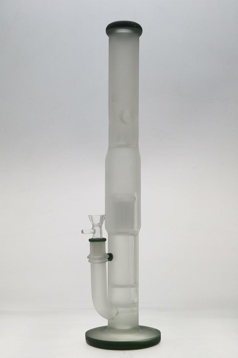 TAG 22" Double Honeycomb to 34 Arm Tree Bong, 50x7MM, 18MM Female, Front View
