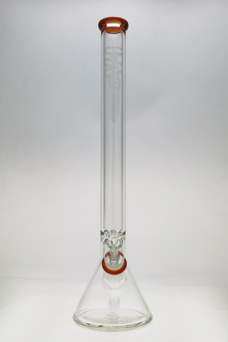 TAG 24" Super Thick Beaker Bong with Heavy Wall and 28/18MM Downstem - Front View