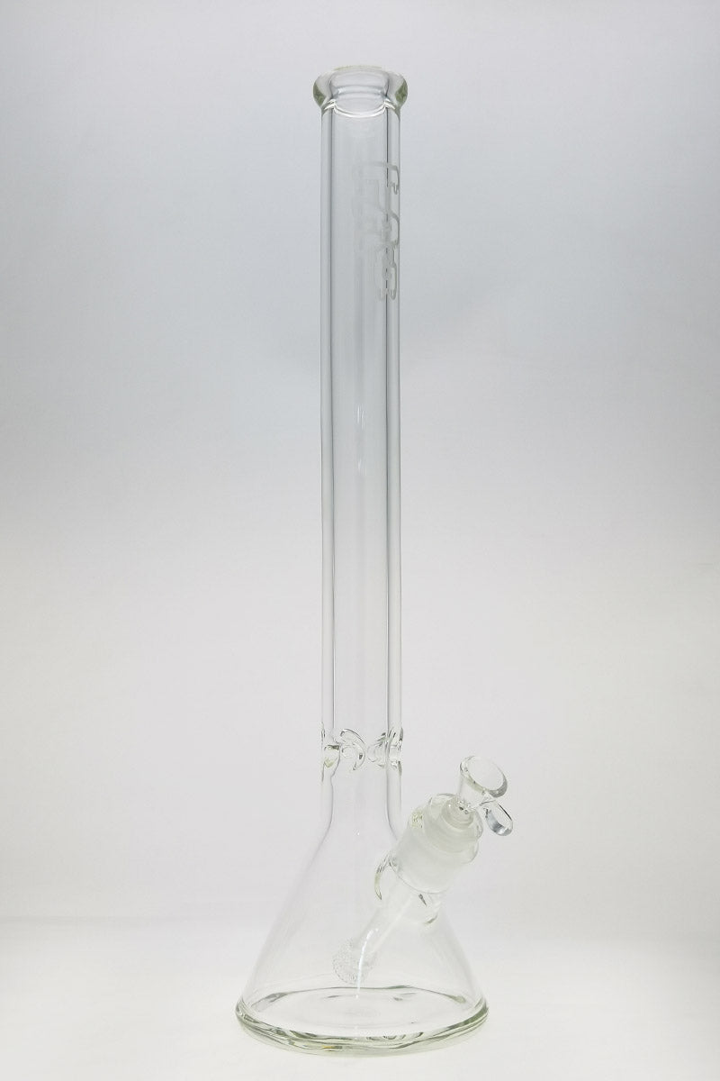 TAG 24" Super Thick Beaker Bong 50x9MM with Heavy Wall and 28/18MM Downstem - Front View