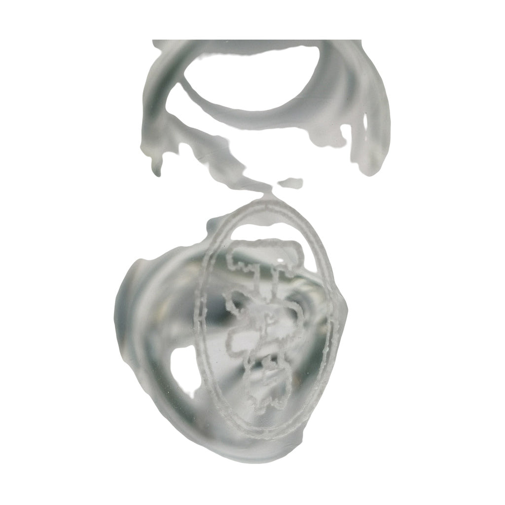 TAG 24" Beaker Bong 50x9MM with Super Thick Glass and Downstem - Close-Up