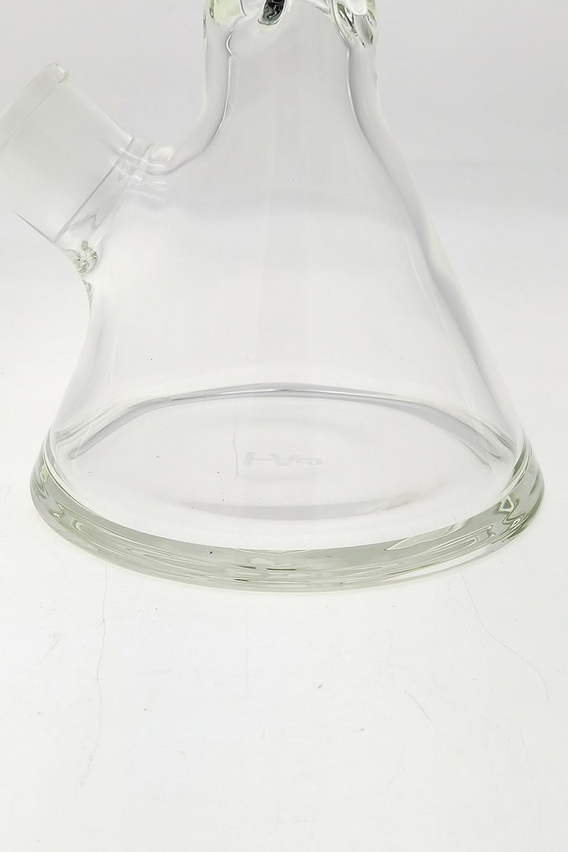 Close-up of TAG 24" Beaker Base 50x9MM showing the thick glass and 28/18MM downstem