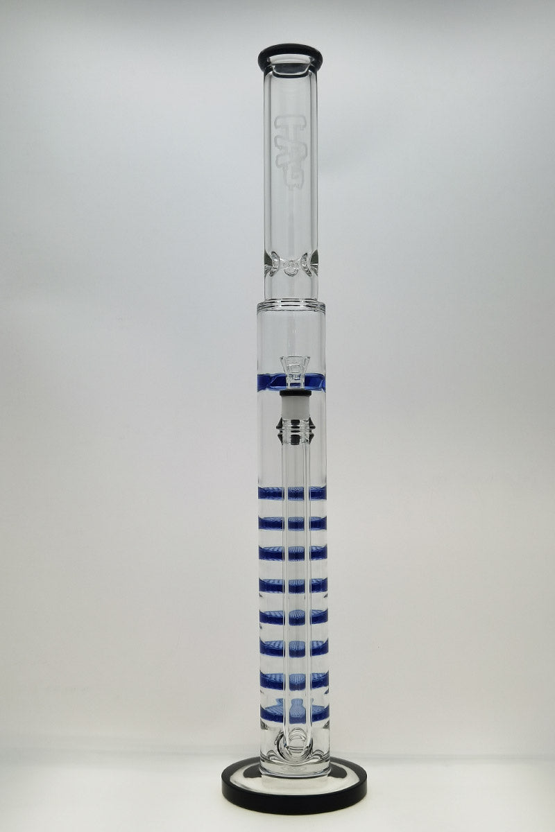 Thick Ass Glass - 27" Bong with Octuple Honeycomb & Spinning Splash Guard (18MM Female)